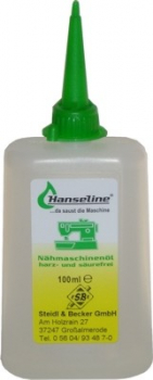 Nähmaschinenöl Hanseline  	100 ml